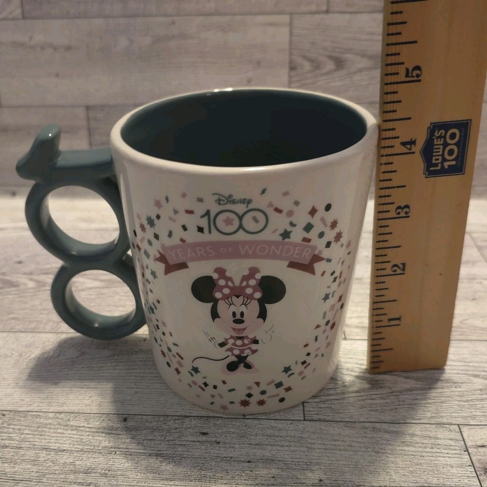 Disney‎ 100 Years of Wonder Mickey Mouse Mug with 100 Handle - Picture 8 of 9